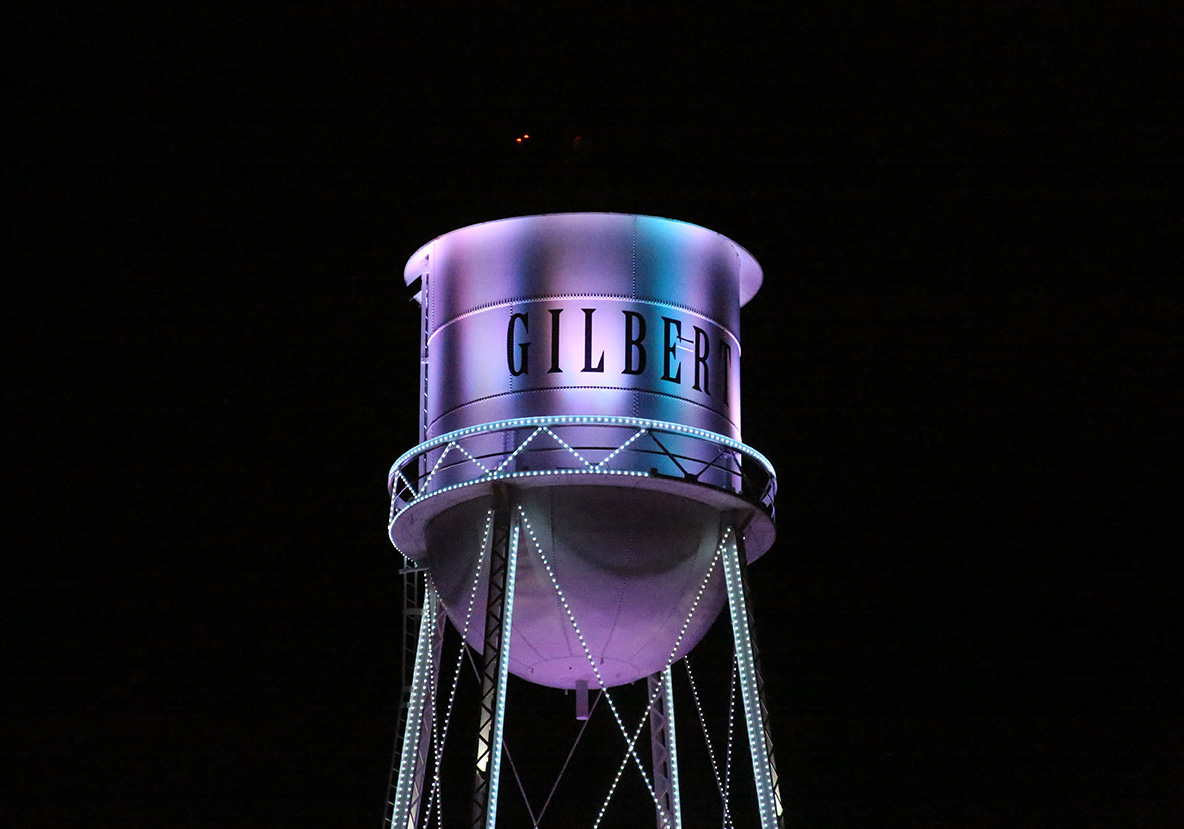 Gilbert water tower